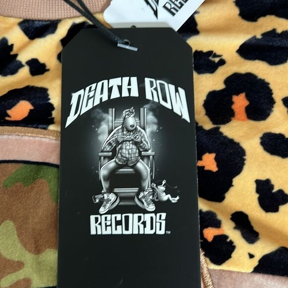 Death Row Records "Dr. Bombay" Velour Crewneck Sweatshirt - Picture 6 of 10